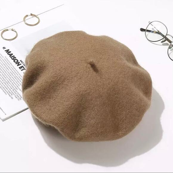 New 100% pure wool women’s British style beret - Picture 12 of 13